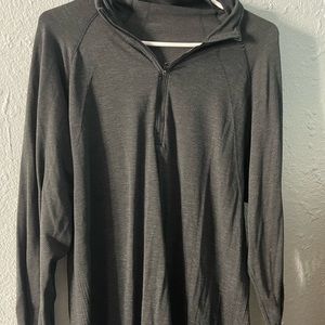 Black LuLu Half zip